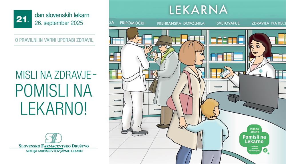 Misli na zdravje - pomisli na lekarno